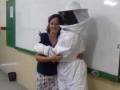 Atividades sobre cuidados e preservaÃ§Ã£o das abelhas. Escola Humberto Soares. Petrolina-PE. 01-11-2016