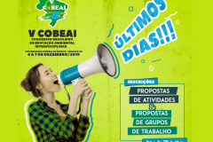 PRORROGADO O PRAZO DE SUBMISSÃO DE PROPOSTAS PARA O V COBEAI