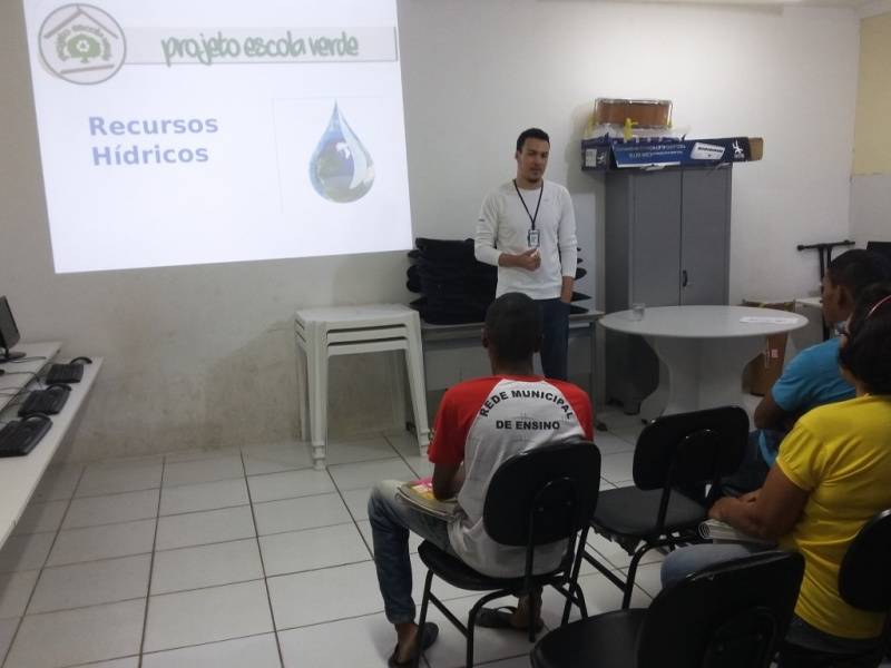 Atividade sobre recursos hídricos - Escola Joca de Souza - Juazeiro-BA - 19.11.15