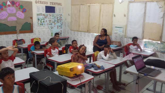Atividades sobre Recursos Hídricos e Saneamento. Escola Luis Cursino. Juazeiro-BA. 08-11-2016