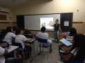 Atividade de Saúde Ambiental foi nas escolas Ariano Suassuna (dia 01.08) e Gercino Coelho (30.08), com cerca 70 alunos.