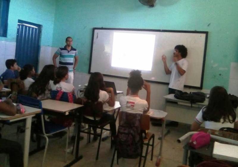 Atividades de Saúde Ambiental. Escola Lomanto Júnior. Juazeiro-BA. 30/05/2017.
