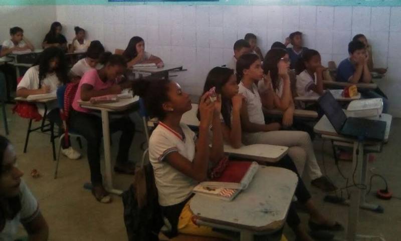 Atividades de Saúde Ambiental. Escola Lomanto Júnior. Juazeiro-BA. 30/05/2017.