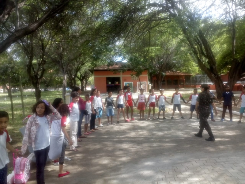 Atividade Visita Técnica ao Parque Zoobotânico. Escola Nossa Senhora das Grotas. Juazeiro-BA. 10/04/2019.