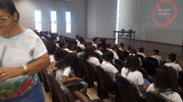 Visita Técnica - CEMAFAUNA. Escola 24 de Fevereiro. Sobradinho-BA. 20-07-2016