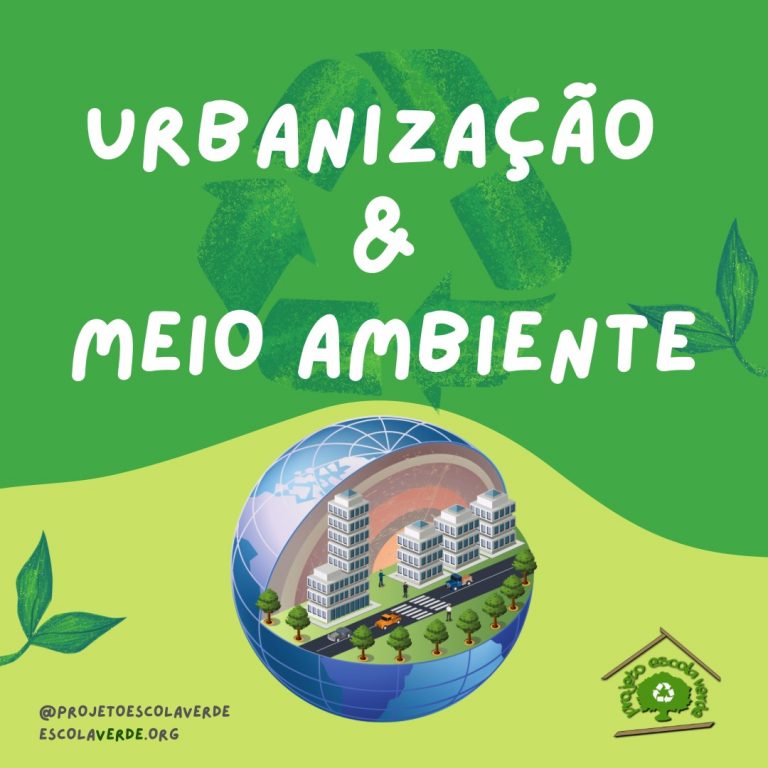 Urbaniza O E Meio Ambiente Programa Escola Verde