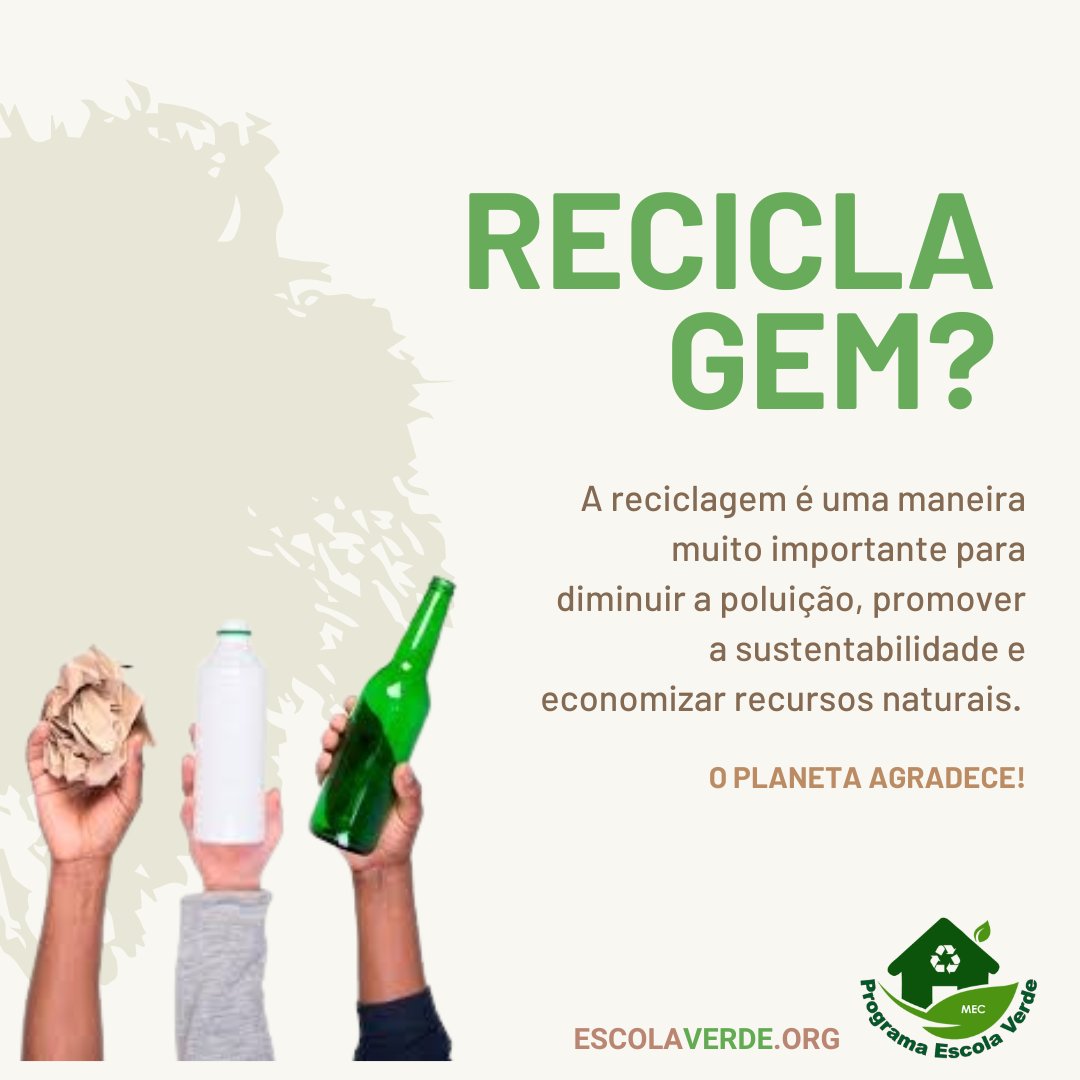 Reciclagem promove sustentabilidade ambiental
